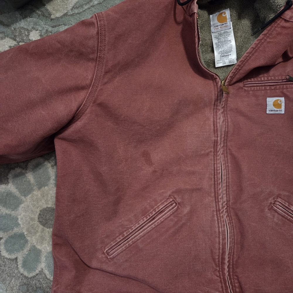 Carhartt Sierra Jacket Womens 2XL Sherpa‎ Lined - Picture 6 of 6